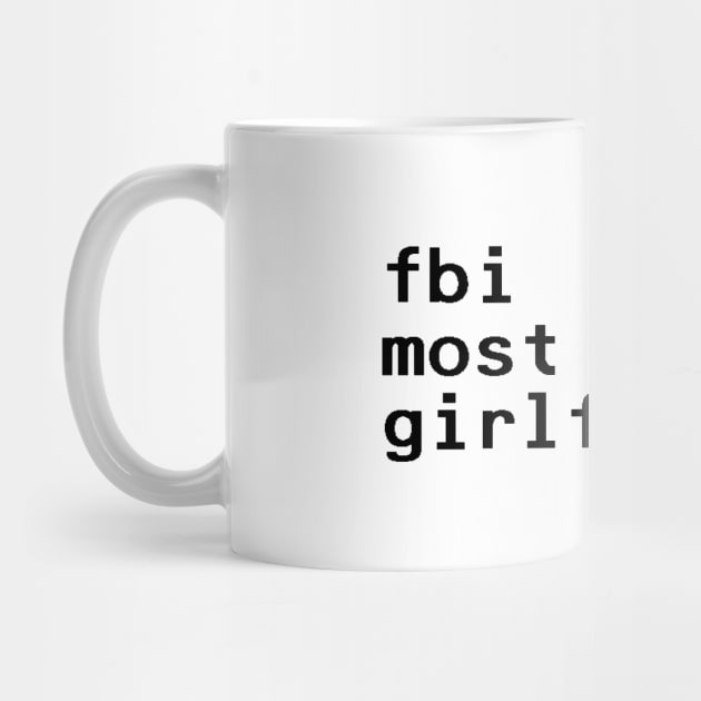 fbi most wanted girlfriend - Black by nyancrimew